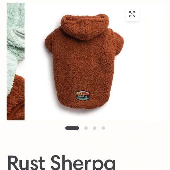 FabDog Sherpa Sweater 20” - Picture 6 of 7